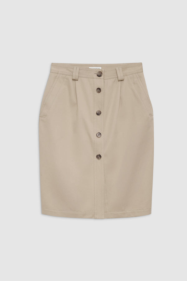 Anissa Kermiche Zaire Skirt - Oatmeal