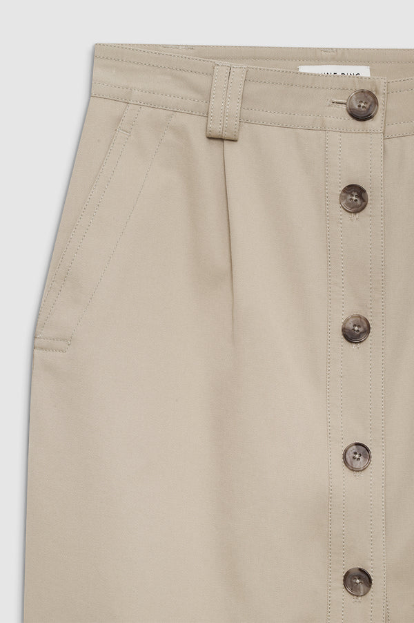 Anissa Kermiche Zaire Skirt - Oatmeal