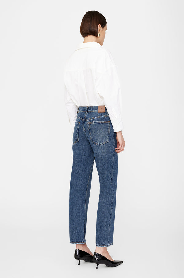 Anissa Kermiche Benson Jean In Marine Blue | ANINE BING