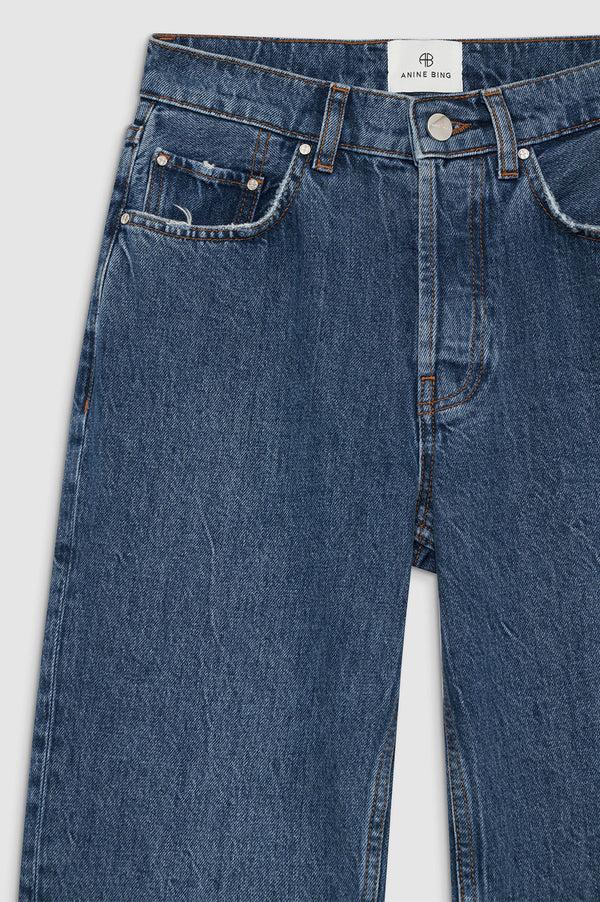 Anissa Kermiche Benson Jean In Marine Blue | ANINE BING