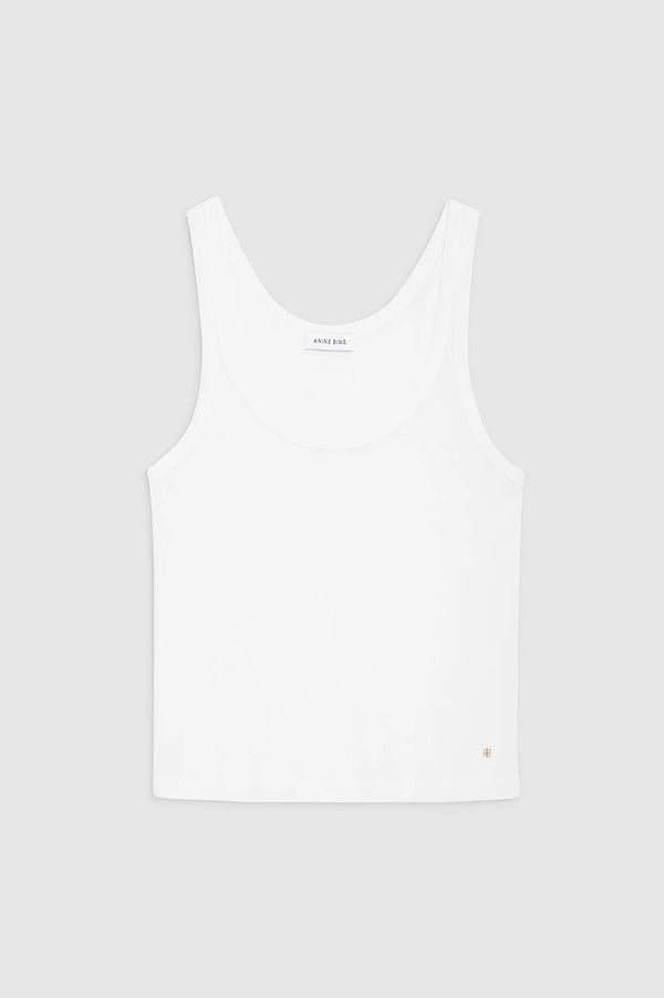 Anissa Kermiche Brine Tank - Off White Cashmere Blend