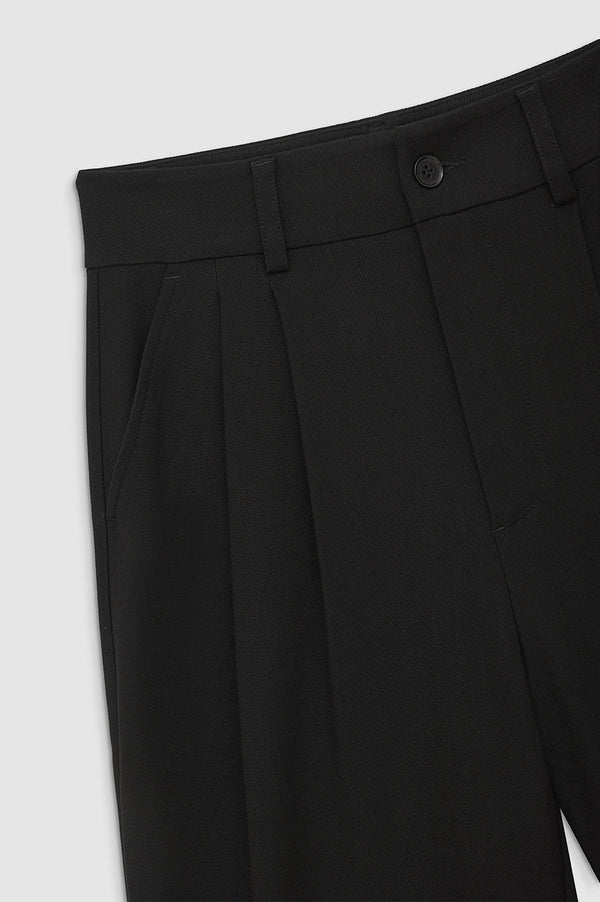 Anissa Kermiche Carrie Pant In Black Twill | ANINE BING