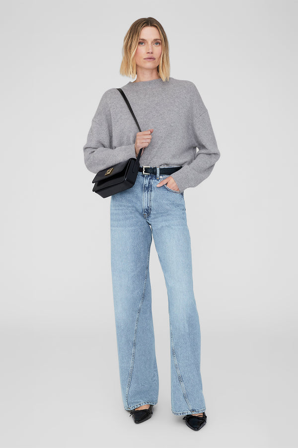 Anissa Kermiche Elly Crossbody Bag - High-Shine Black