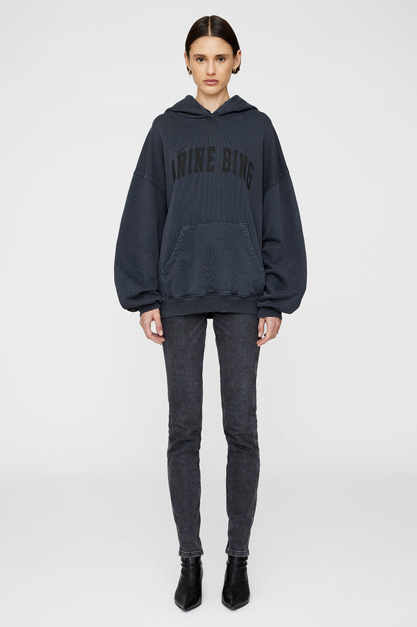 anissa kermiche Harvey Sweatshirt - Dark Washed Black