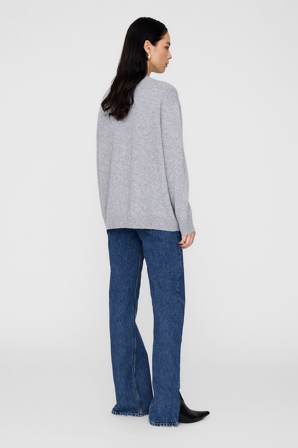 Anissa Kermiche Jackson Cardigan - Medium Heather Grey