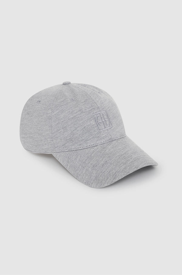 Anissa Kermiche Jeremy Baseball Cap Framed Monogram - Heather Grey