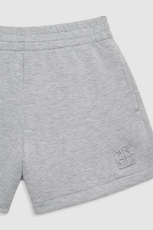 Anissa Kermiche Kam Short Framed Monogram - Heather Grey