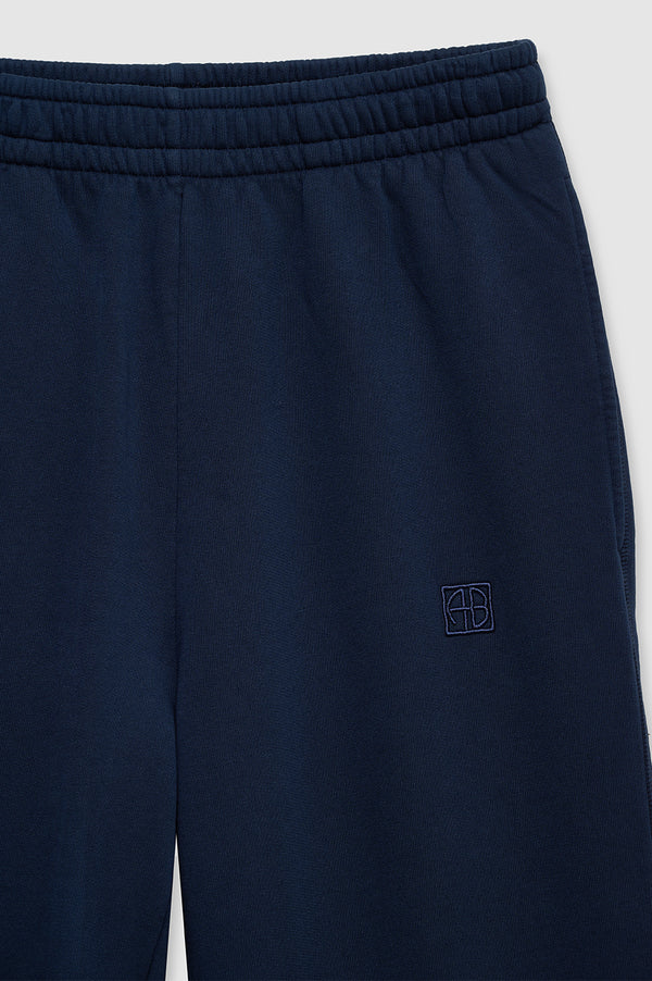 Anissa Kermiche Karter Jogger Framed Monogram - Washed Navy