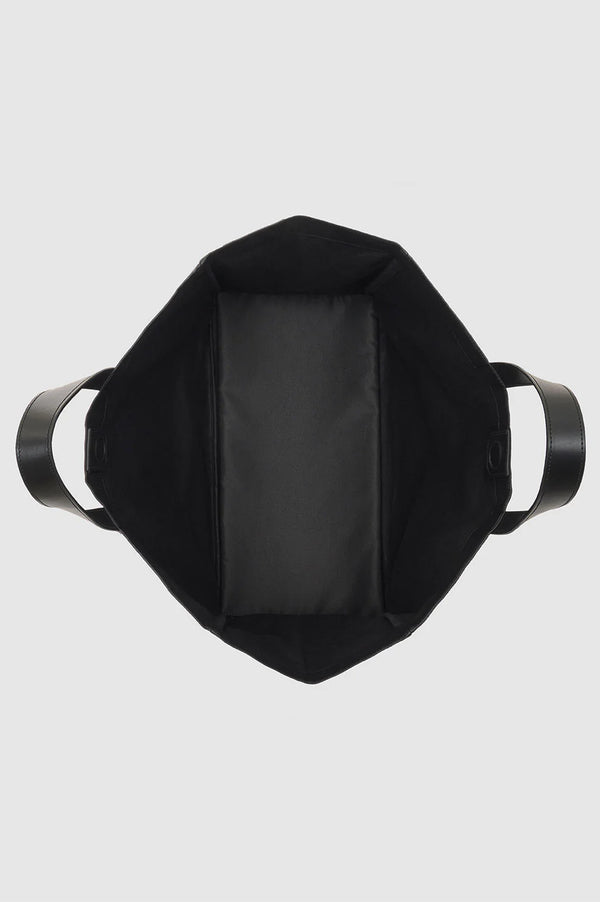 Anissa Kermiche Large Rio Tote - Black Recycled Leather