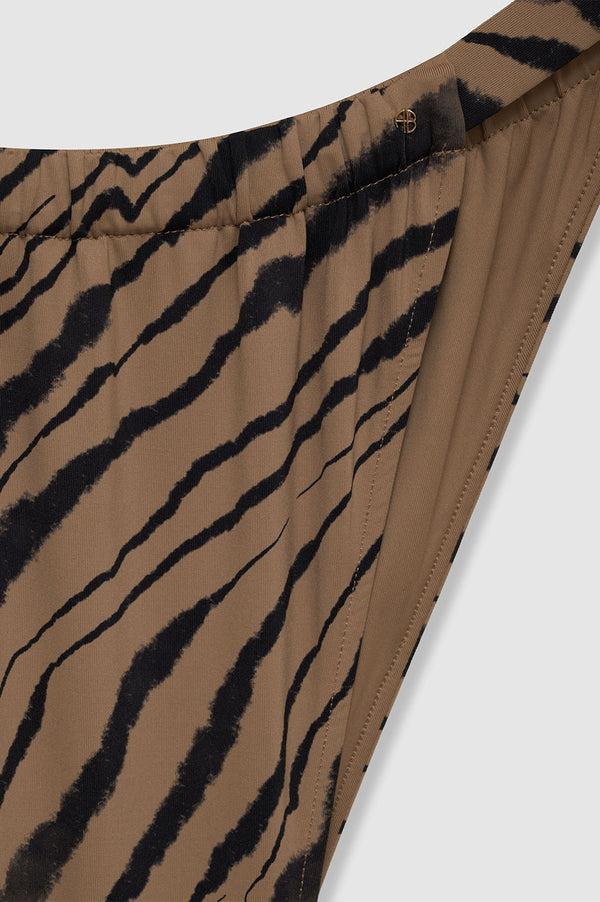 Anissa Kermiche Milani Bikini Bottom - Tiger Shell Print