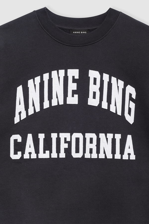 Anissa Kermiche Miles Sweatshirt Anine Bing - Vintage Black