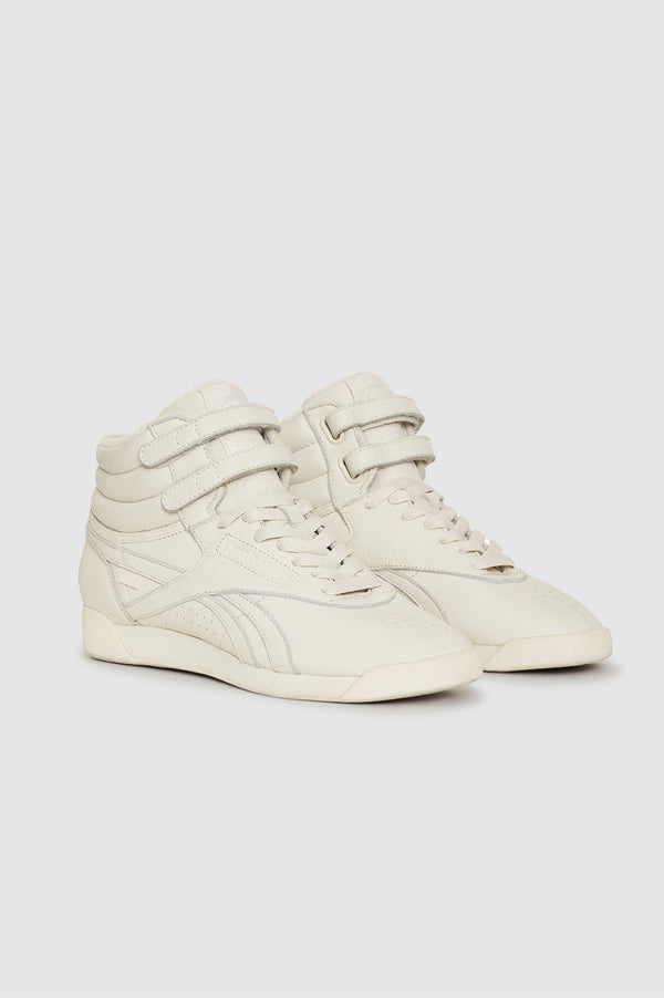 Anissa Kermiche Reebok X ANINE BING Freestyle Hi Shoes - Bone White
