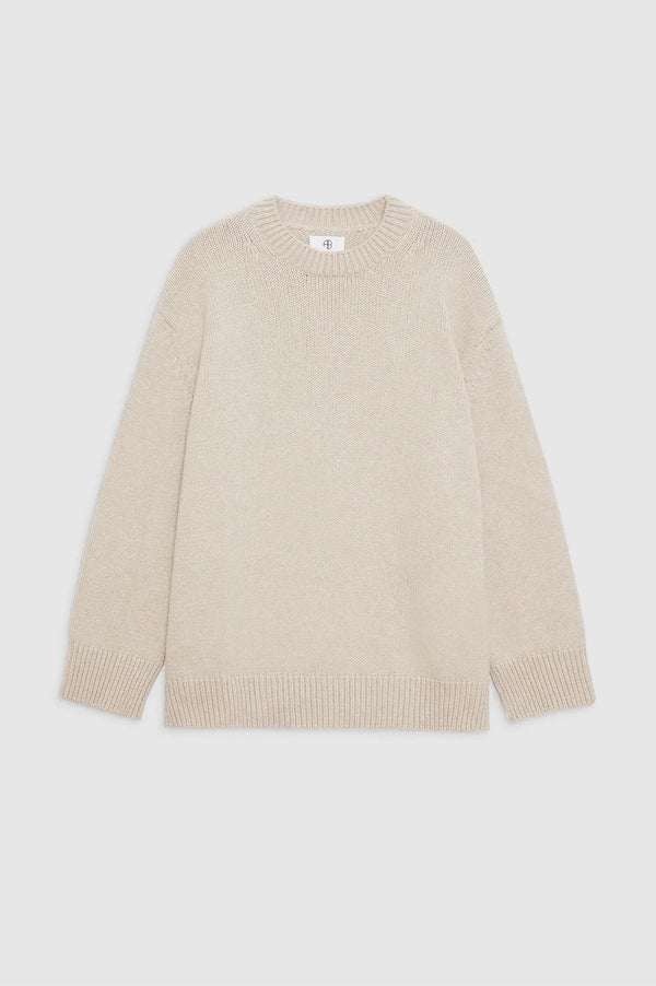 Anissa Kermiche Rosie Sweater In Oatmeal | ANINE BING