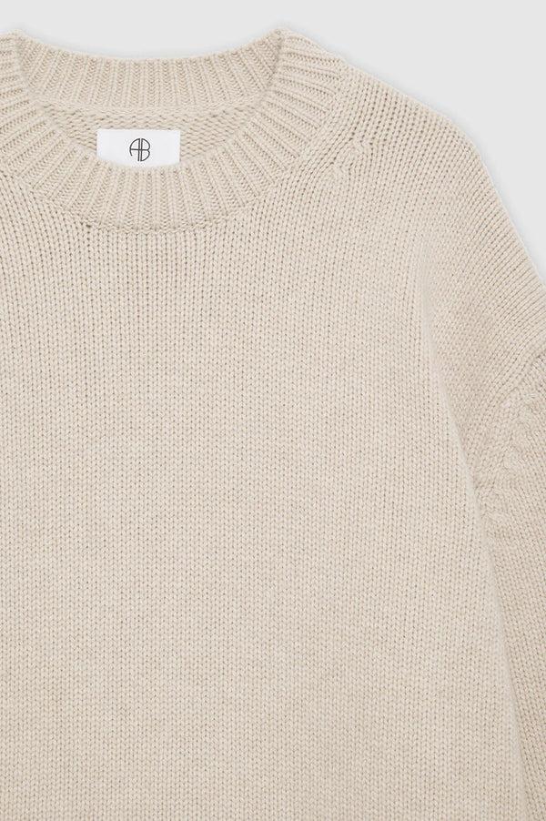 Anissa Kermiche Rosie Sweater In Oatmeal | ANINE BING