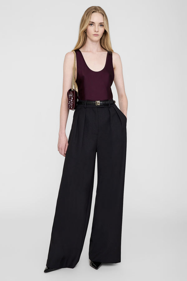 Anissa Kermiche Small Elly Clutch - Burgundy Embossed