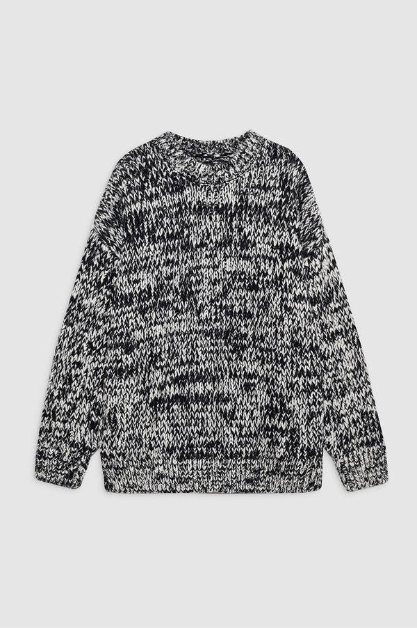 Anissa Kermiche Sydney Crew Sweater - Black And White