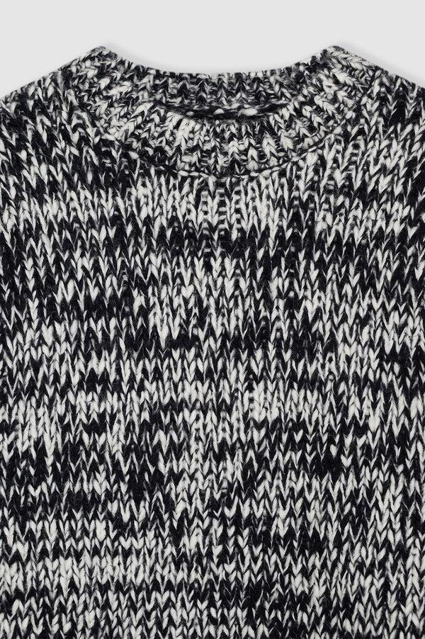 Anissa Kermiche Sydney Crew Sweater - Black And White