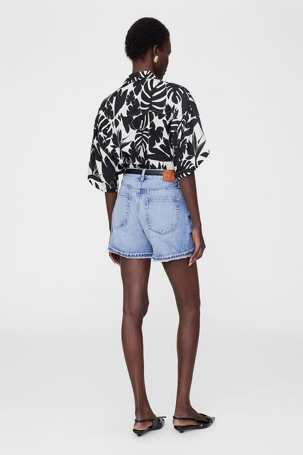 Anissa Kermiche Tristan Shirt - Black Bird Of Paradise