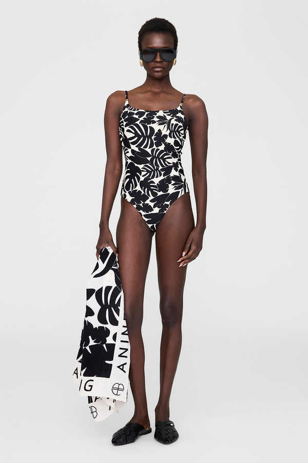 Anissa Kermiche Vesta One Piece - Black Bird Of Paradise
