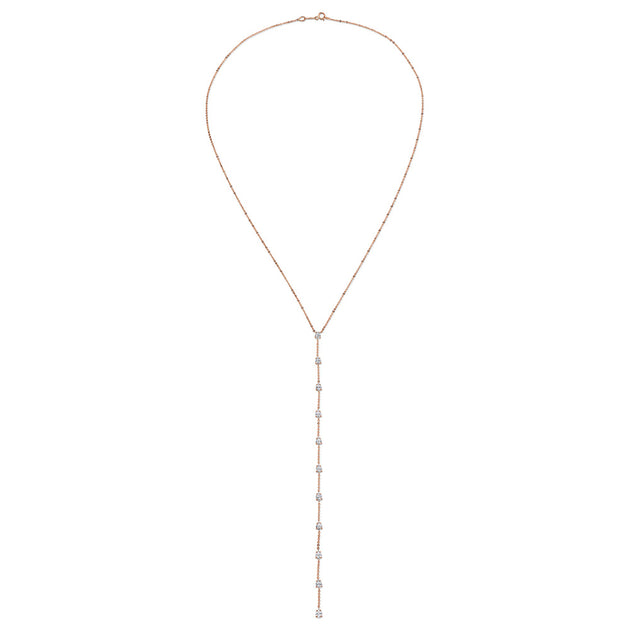 Anita Ko 11 STONE PEAR DIAMOND LARIAT