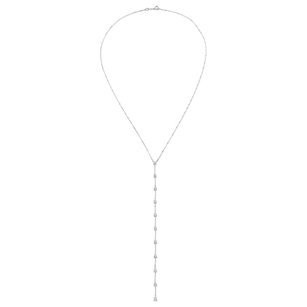 anita ko 11 STONE PEAR DIAMOND LARIAT