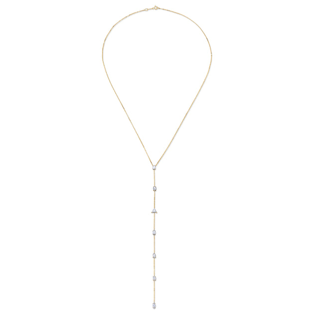 anita ko 7 STONE DIAMOND LARIAT