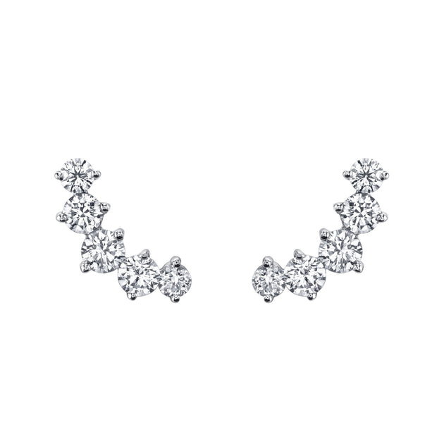 Anita Ko ARC DIAMOND STUDS