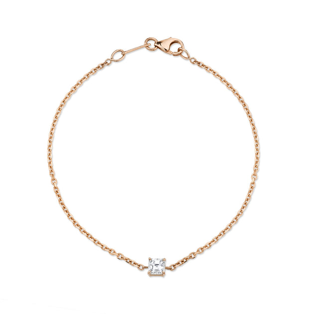 Anita Ko ASSCHER CHAIN BRACELET