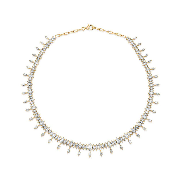 anita ko ATLAS MARQUISE DIAMOND CHOKER