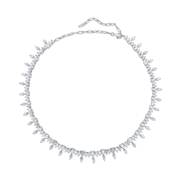 anita ko ATLAS PEAR DIAMOND CHOKER