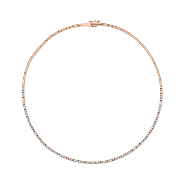 Anita Ko AUDREY DIAMOND BAR LINK CHOKER