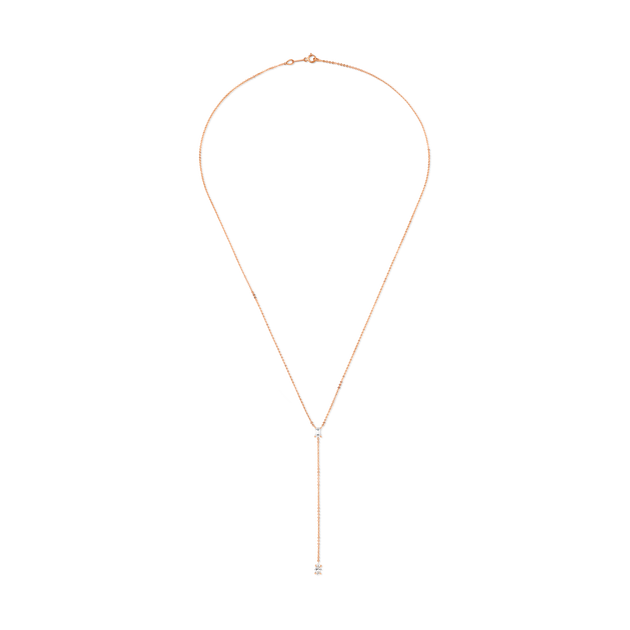 Anita Ko BAGUETTE AND MARQUISE DIAMOND LARIAT