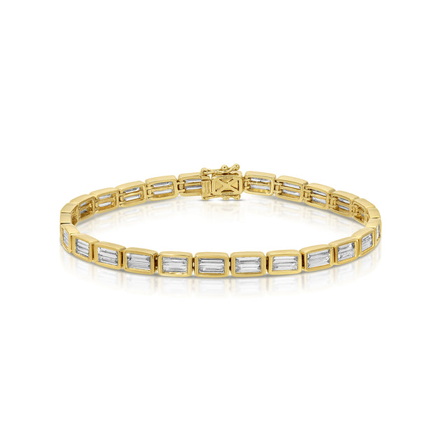 anita ko BAGUETTE DIAMOND BUNNY BRACELET