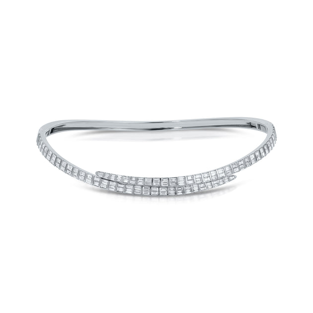 Anita Ko BAGUETTE DIAMOND COIL CHOKER