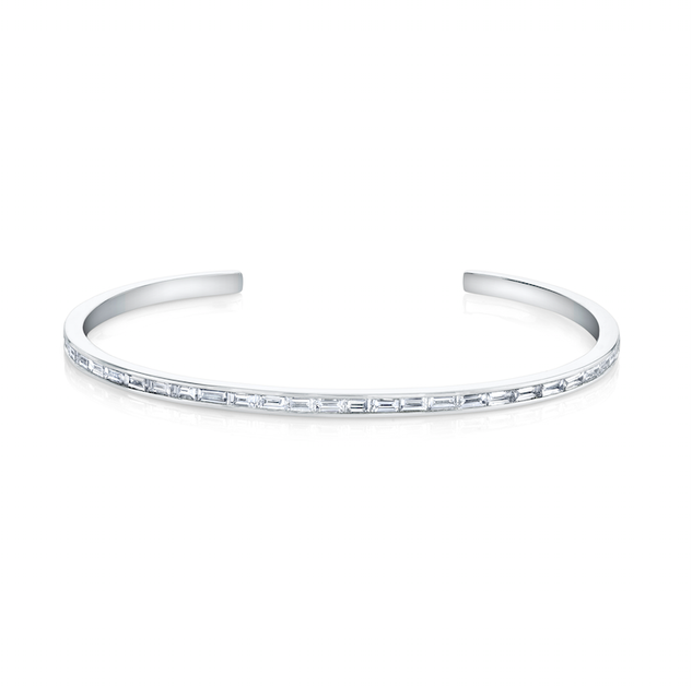 anita ko BAGUETTE DIAMOND CUFF