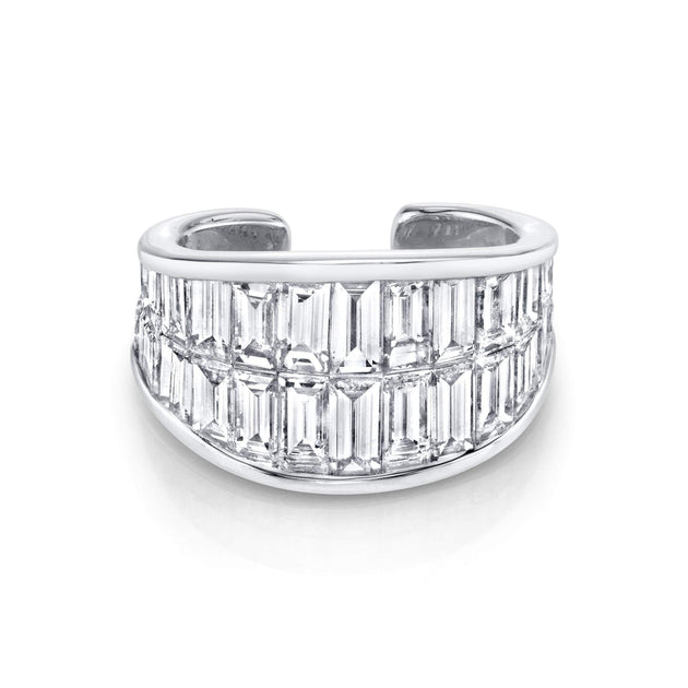 Anita Ko BAGUETTE DIAMOND GALAXY EAR CUFF