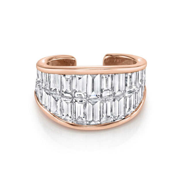 Anita Ko BAGUETTE DIAMOND GALAXY EAR CUFF