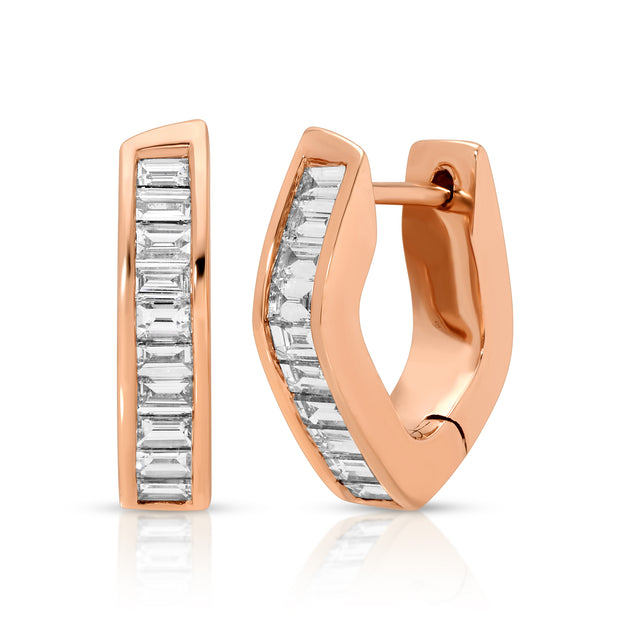 Anita Ko BAGUETTE DIAMOND GEORGIE HUGGIES