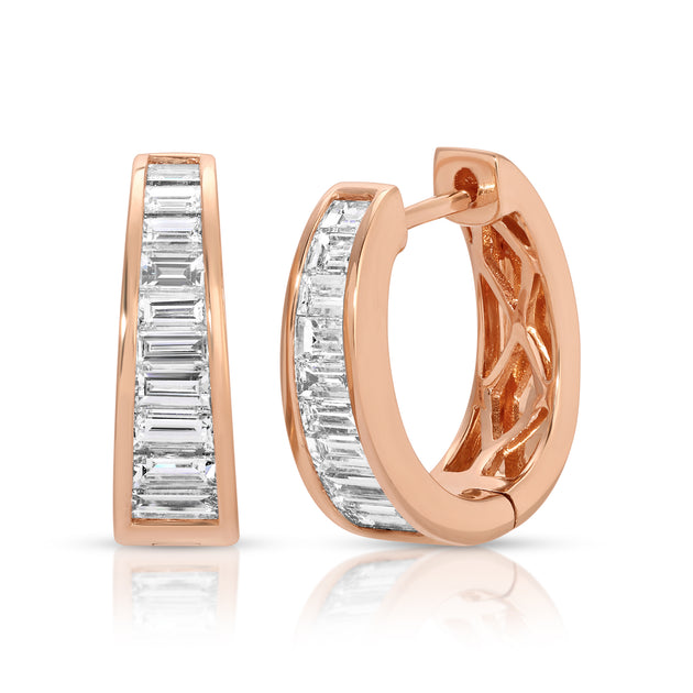 Anita Ko BAGUETTE DIAMOND MERYL HUGGIES