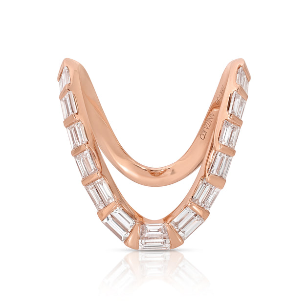 Anita Ko BAGUETTE DIAMOND ULLA RING