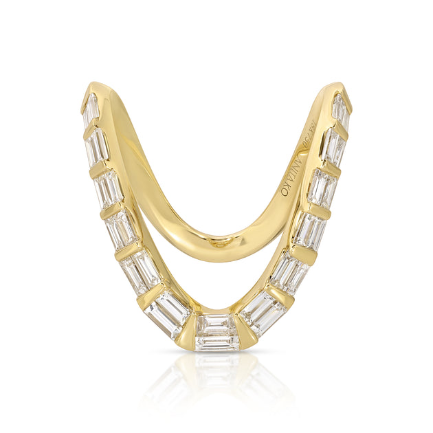 anita ko BAGUETTE DIAMOND ULLA RING