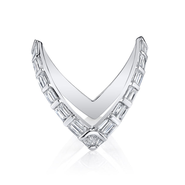 Anita Ko BAGUETTE DIAMOND V RING