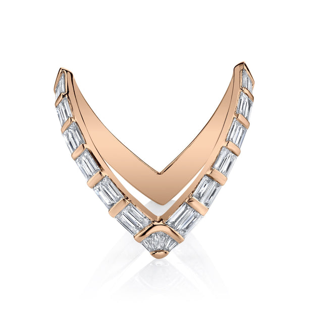 Anita Ko BAGUETTE DIAMOND V RING