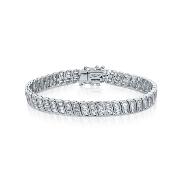 Anita Ko BAGUETTE DIAMOND ZOE BRACELET