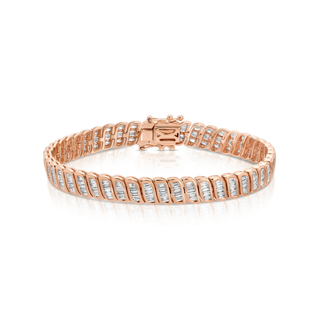Anita Ko BAGUETTE DIAMOND ZOE BRACELET