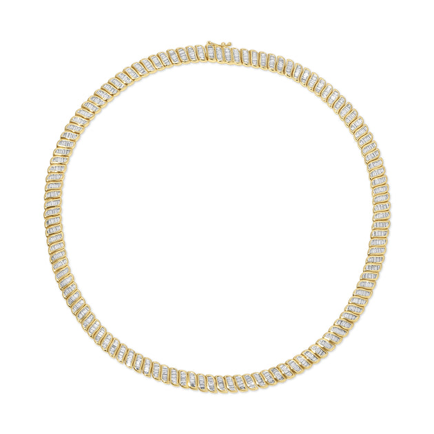 anita ko BAGUETTE DIAMOND ZOE CHOKER