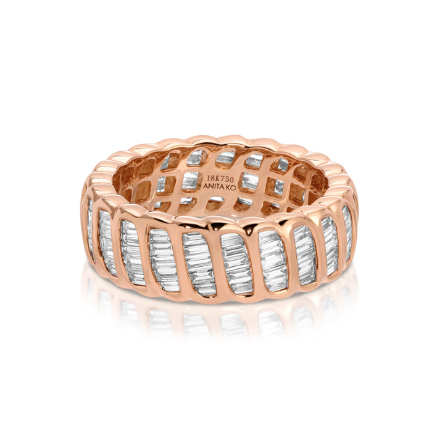 Anita Ko BAGUETTE DIAMOND ZOE RING