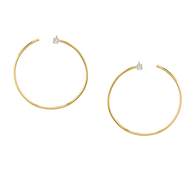 Anita Ko BARDOT HOOPS