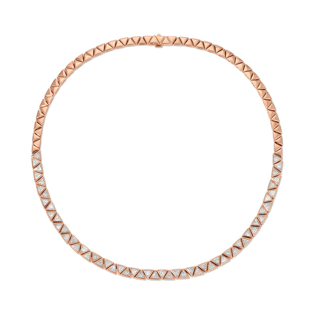 Anita Ko BEZELED TRILLION DIAMOND CHOKER
