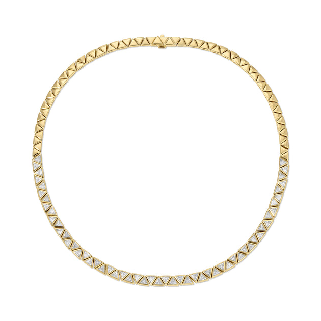 anita ko BEZELED TRILLION DIAMOND CHOKER